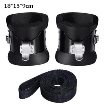 1 Pair Anti Gravity Inversion Boots Therapy Hang Spine Ab Chin Up Gym Hook Hanging Pull Up Bodybuilding Fitness Handstand Shoes TechElect