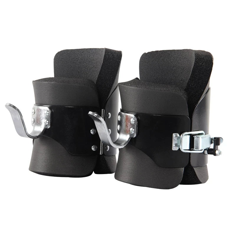 1 Pair Anti Gravity Inversion Boots Therapy Hang Spine Ab Chin Up Gym Hook Hanging Pull Up Bodybuilding Fitness Handstand Shoes TechElect