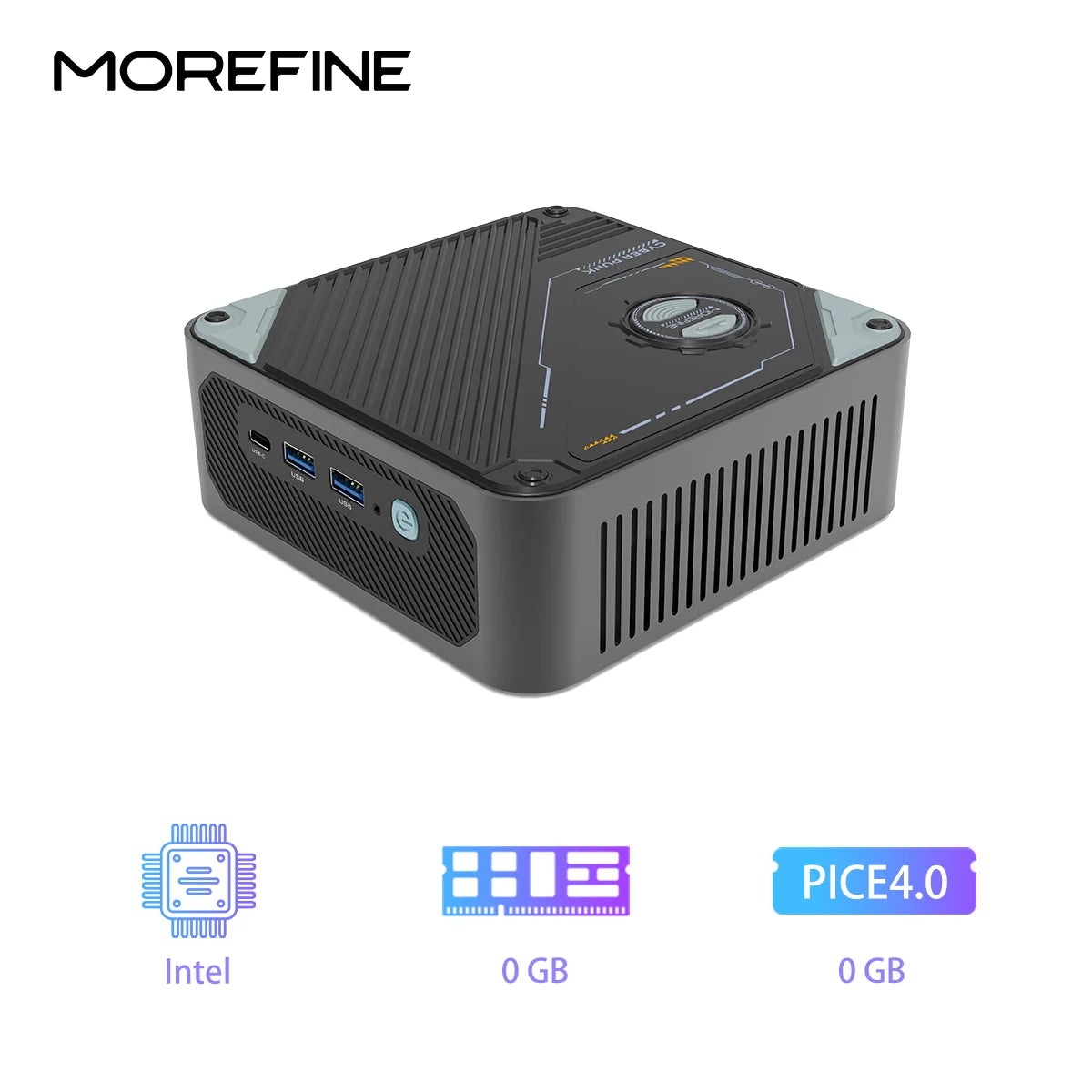 MOREFINE New Mini Pc S800 Intel Core Ultra 9 185H Ultra 7 155H Diy Gaming Computer Laptop Gamer Desktop Computers Windows11PRO TechElect