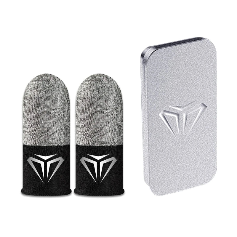 1 Pair Gamer Sleeve Sweatproof Dedales Gamer Finger Cover Touch Screen Fingertips Sleeve For PUBG Mobile Games Game Accessories Techelectronicx