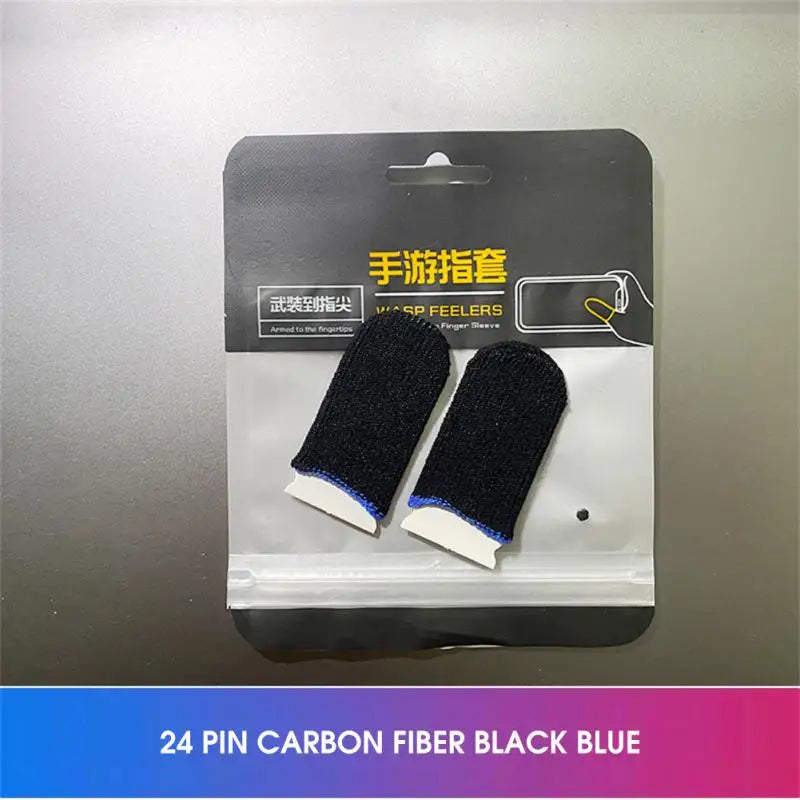5/1pair Finger Sleeves For Gaming Thumb Finger Sleeves For Game Pubg Mobile Anti Slip Finger Gloves Phone Games Accessories Techelectronicx