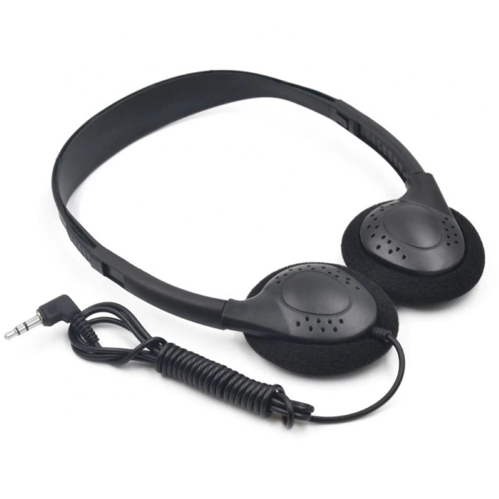 Comfortable Wearing Noise Reduction ABS Portable Headphone Wired Headset Earbud Stereo 3.5mm Clear Gaming for Gamer - TechElect
