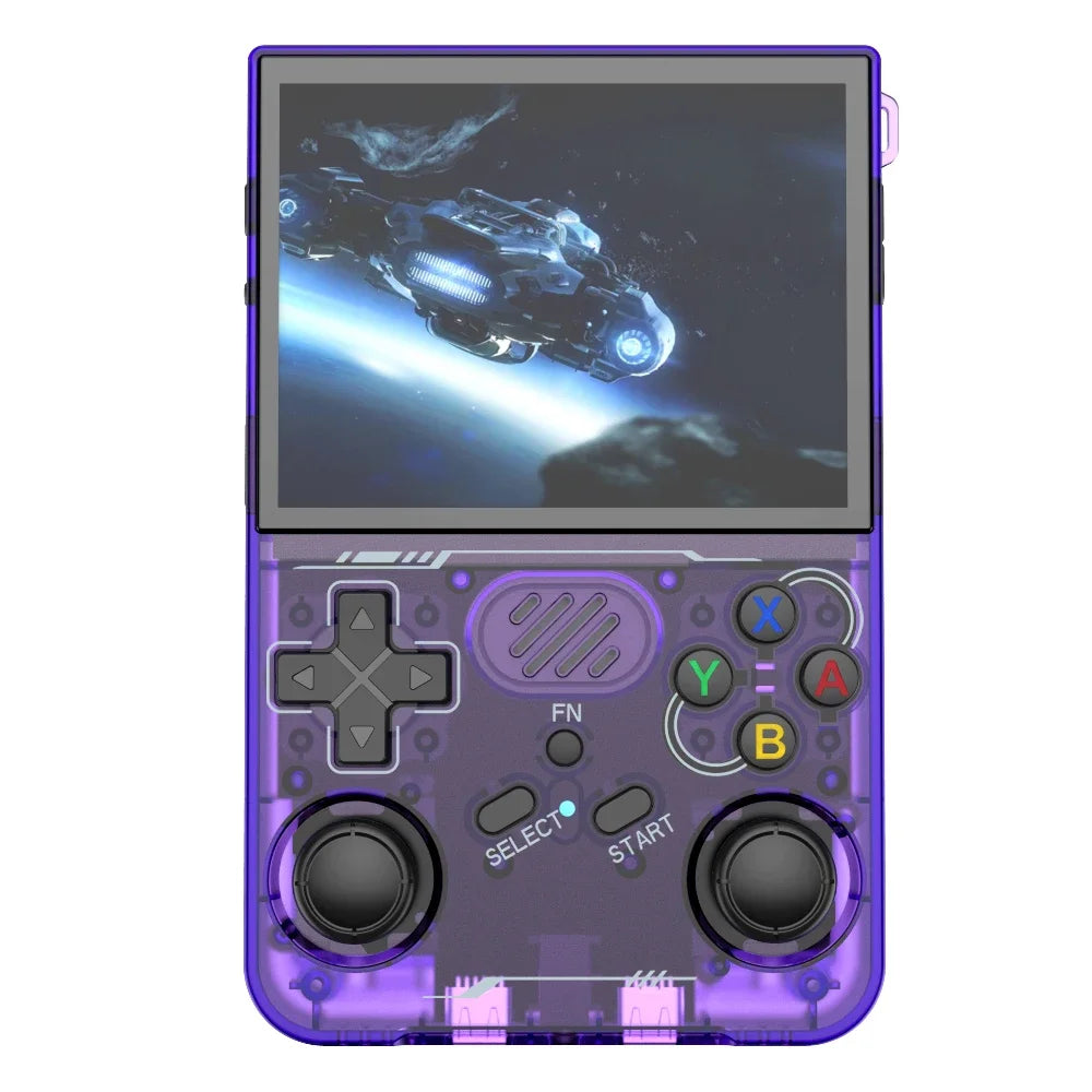 100% ArKOS R36XX Retro Handheld Game Console Linux System 3.5 Inch IPS Screen 64/128GB/256GB Game Player R36S updated version Techelectronicx