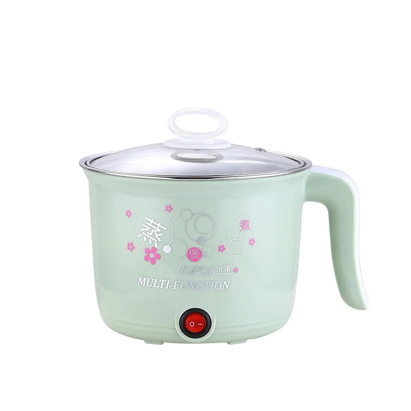 Multifunction Electric Cooker Hot Pot 1-2 People Heating Pan Multi Ramen Pot Machine Mini Rice Cook Kitchen Appliance Korea 220V TechElect