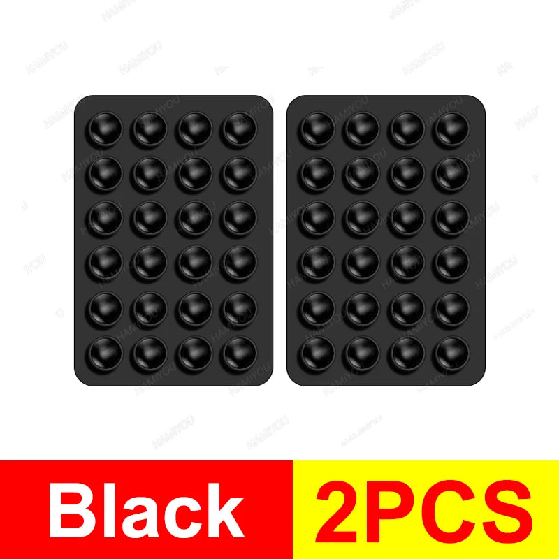 5-1Pack Strong Grip Holder Adhesive Silicone Suction Phone Case Mount Anti-Slip Hands-Free Sticky Cell Phone Grip Stands Techelectronicx