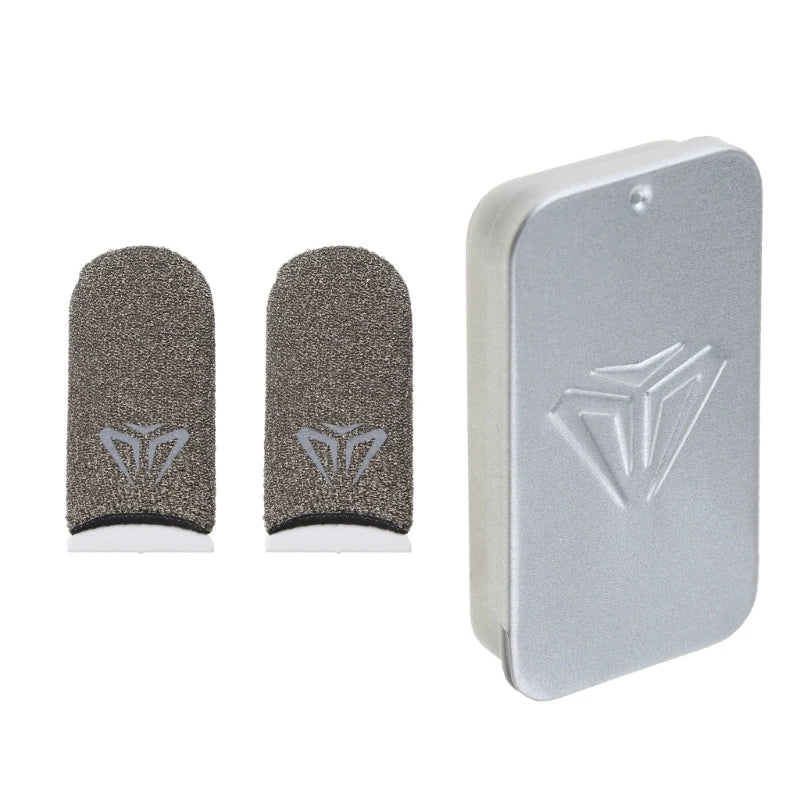1 Pair Gamer Sleeve Sweatproof Dedales Gamer Finger Cover Touch Screen Fingertips Sleeve For PUBG Mobile Games Game Accessories Techelectronicx