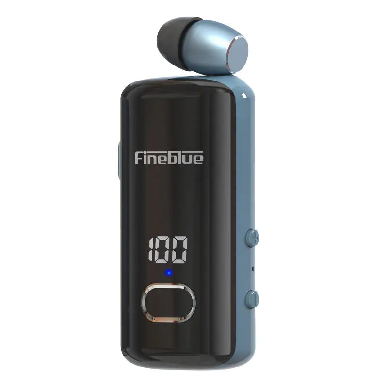 Fineblue-Auriculares Inalámbricos F580, Dispositivo De Audio Con Clip, Lotus, Bluetooth 5,3, Micrófono, Pantalla De Alimentaci TechElect