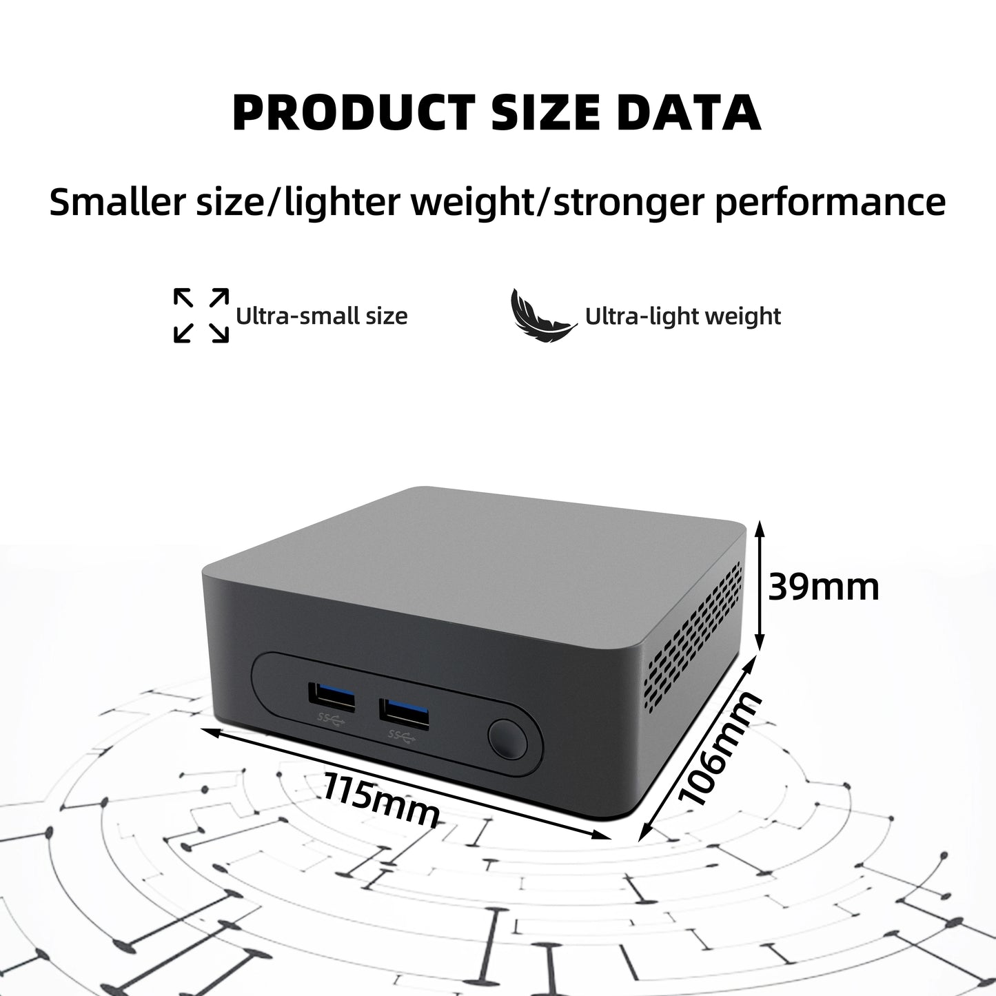 ZSUS i3 Mini PC Intel Celeron Desktop Gaming Computer 8GB 16GB 128GB 256GB DDR4 USB3.0 WIFI5 BT4.2 TechElect