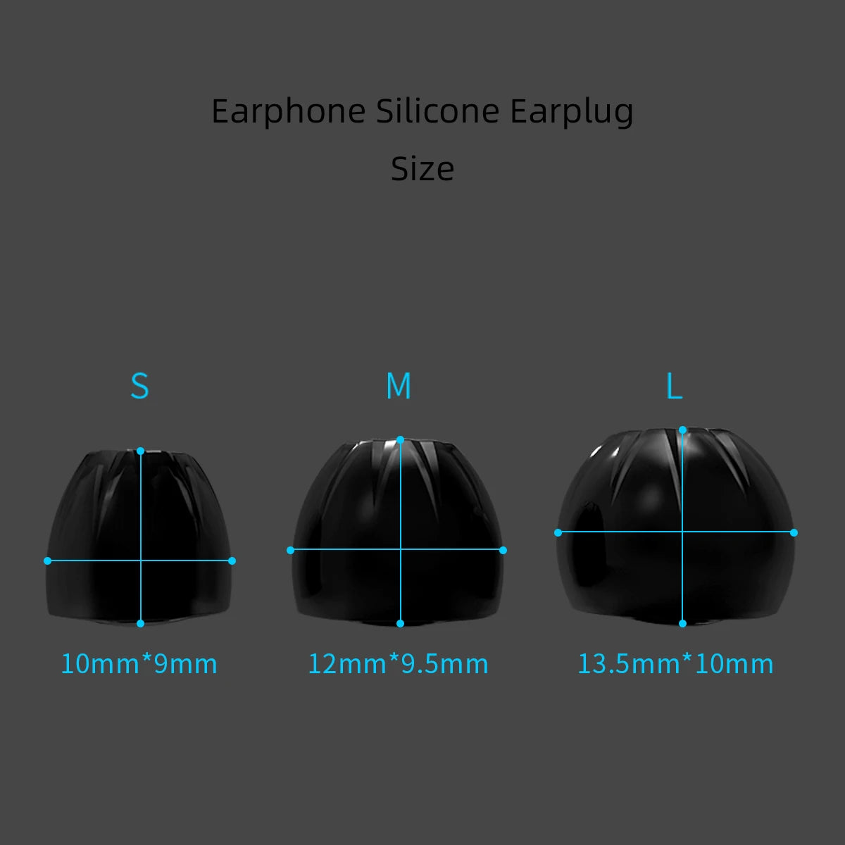 KZ 3Pairs (6pcs) Wired Earphone Memory Cotton Earmuffs Rebound Earplugs Headset PU Sponge Memory Sponge Headphones Eartips - TechElect