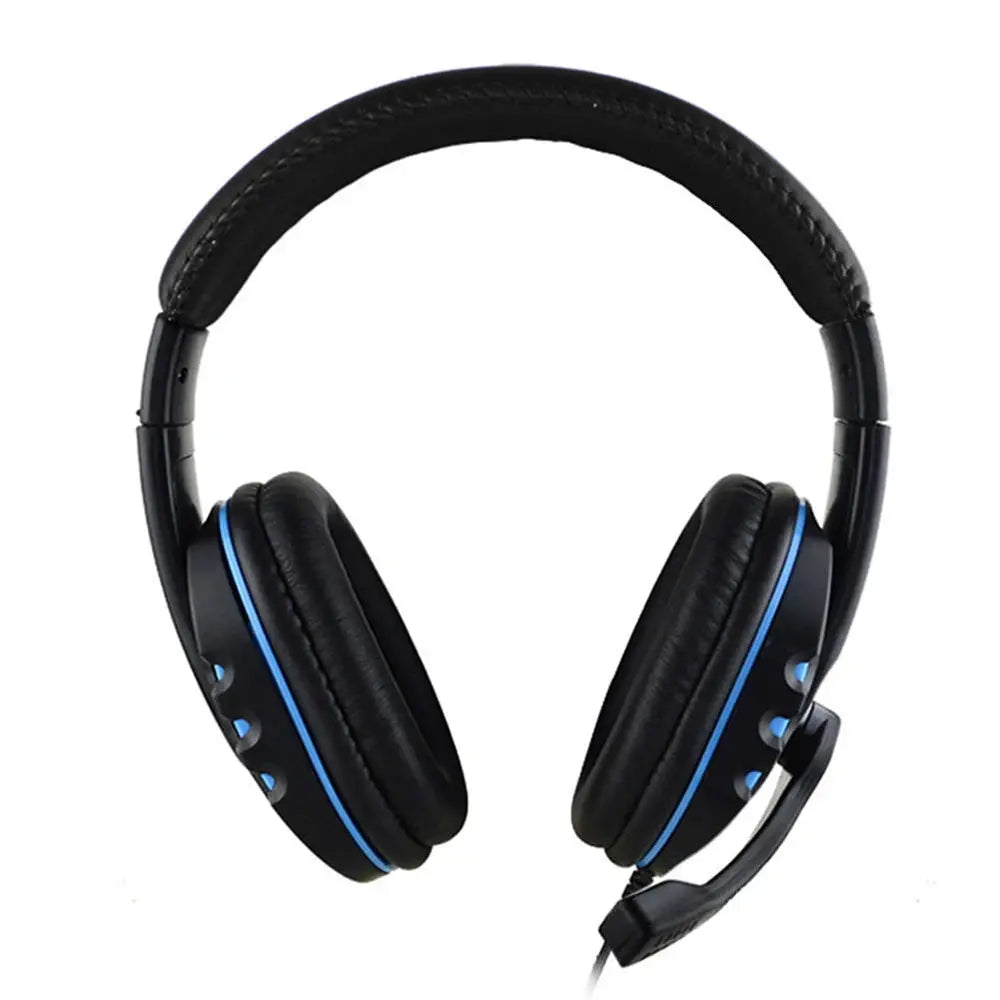 Headphones 3.5mm Wired Gaming Headset Earphones Music For PS4 Play Station 4 Game PC Chat computer With Microphone - TechElect