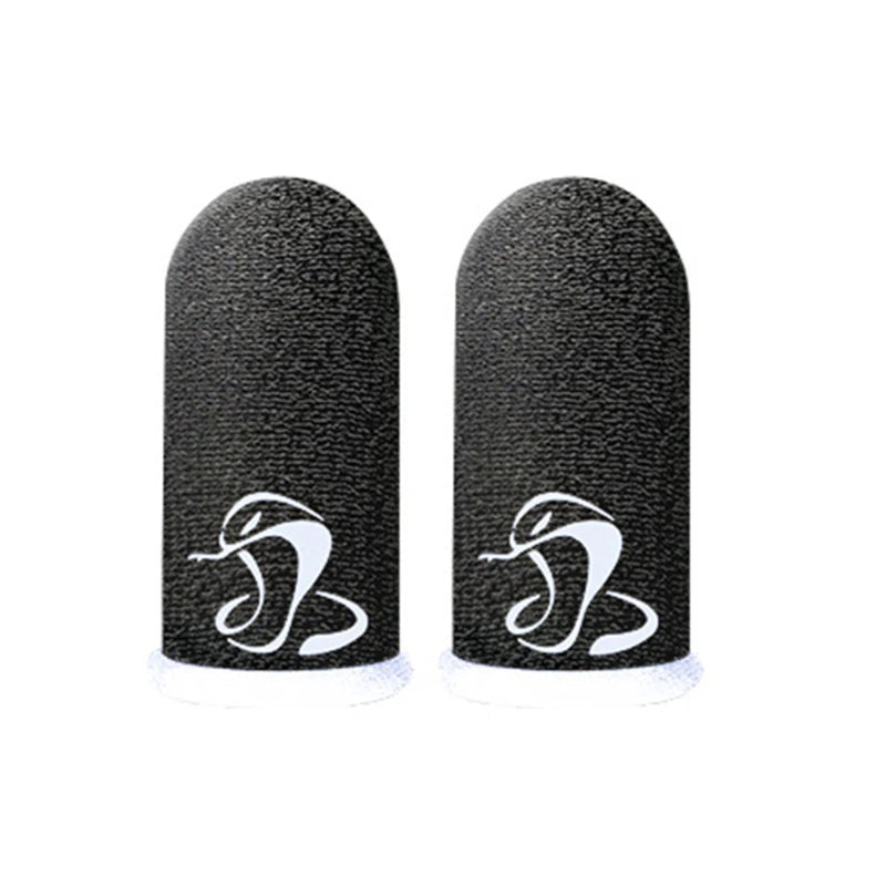 1 Pair Gamer Sleeve Sweatproof Dedales Gamer Finger Cover Touch Screen Fingertips Sleeve For PUBG Mobile Games Game Accessories Techelectronicx