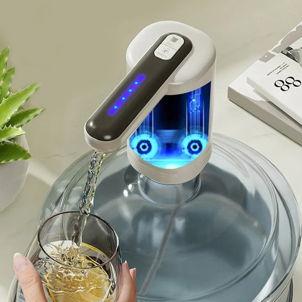Powerful Automatic Water Dispenser Portable Water Gallon Bottle Switch Pump Usb Charging for Home Kitchen Office Appliances TechElect