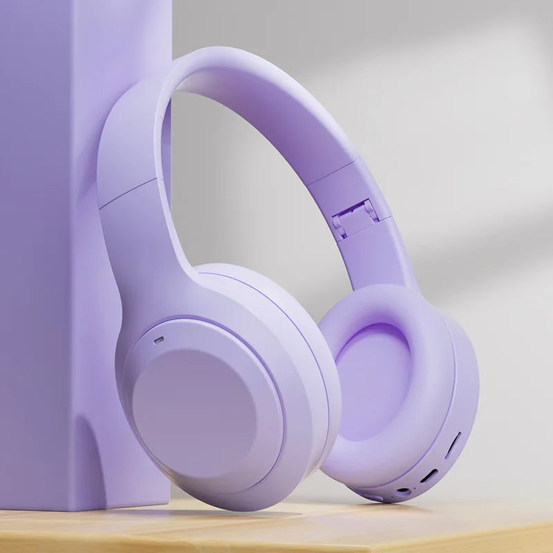#Wireless Bluetooth 5.3 Headphones Over Ear HIFI Stereo Headsets True Sport Gamer Earphone TF/AUX Music Player with HD Mic Gifts TechElect
