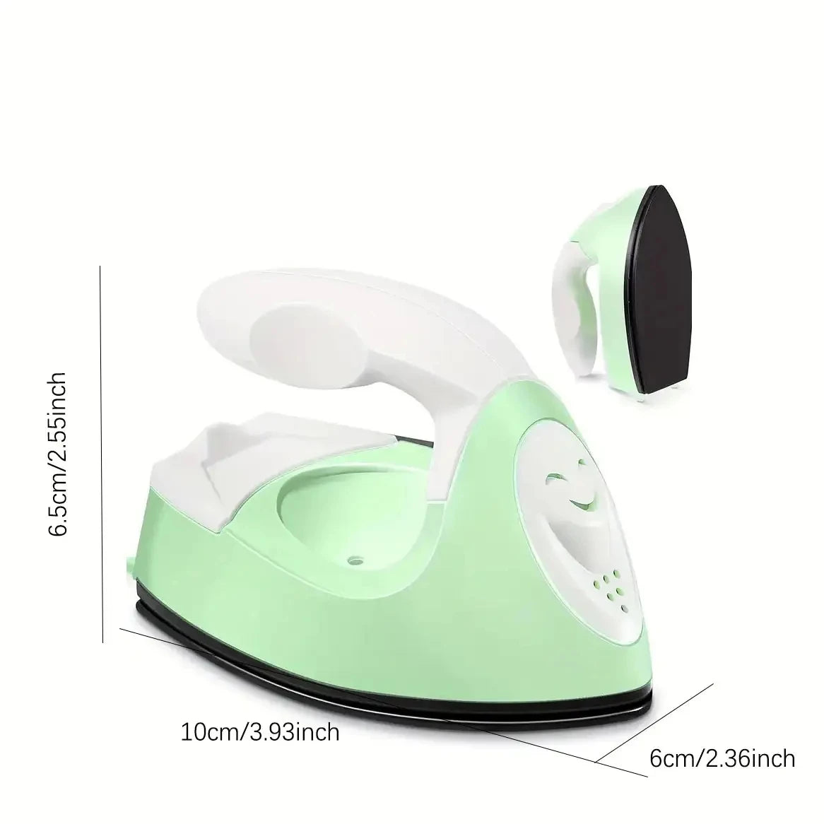 1pc Mini Craft Iron Electric Iron Portable Handy Heat Press Diy Small Iron For Ironing Clothes Laundry Appliances US Plug Techelectronicx
