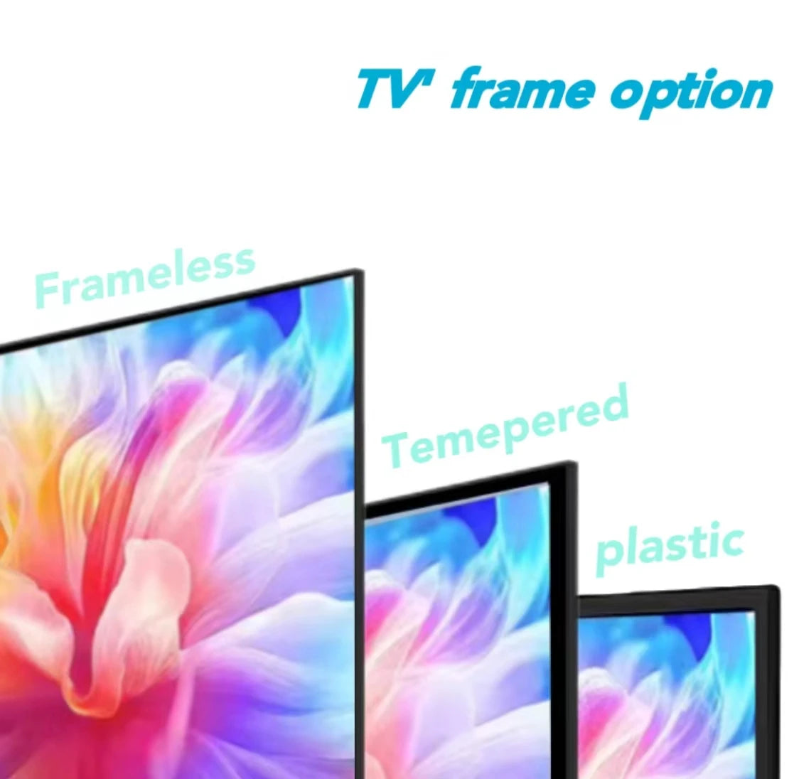 Hot Selling Size 32 43 Inches Tv Television 43 50 65 Inch LED Tv With Android WiFi 75 Inch Smart Tv Techelectronicx