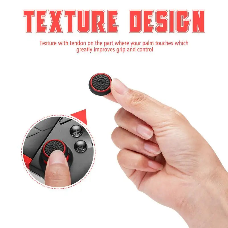 50/40/20/10/8/4PCS Controller Thumb Stick Grip Joystick Cap Cover Analog for PS3 PS4 XBOX ONE Games Accessories Techelectronicx