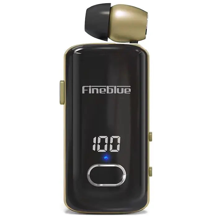 Fineblue-Auriculares Inalámbricos F580, Dispositivo De Audio Con Clip, Lotus, Bluetooth 5,3, Micrófono, Pantalla De Alimentaci TechElect