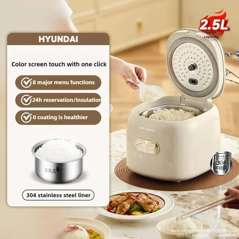 0 coated electric cooker Smart household rice cooker Low sugar rice soup separation Multifunctional stainless steel rice cooker Techelectronicx