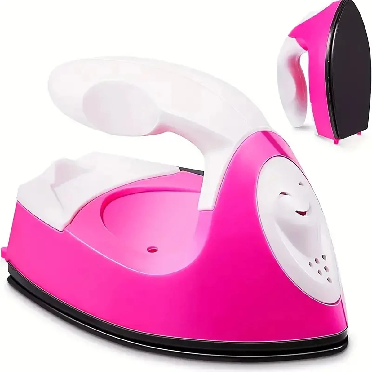 1pc Mini Craft Iron Electric Iron Portable Handy Heat Press Diy Small Iron For Ironing Clothes Laundry Appliances US Plug Techelectronicx