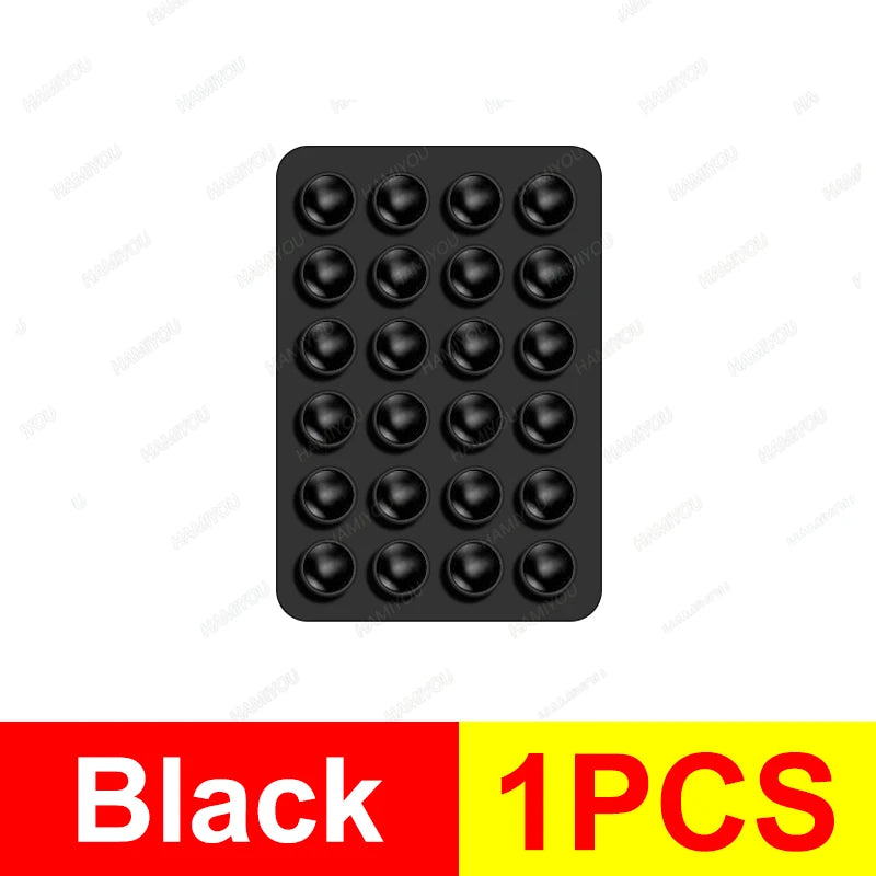 5-1Pack Strong Grip Holder Adhesive Silicone Suction Phone Case Mount Anti-Slip Hands-Free Sticky Cell Phone Grip Stands Techelectronicx