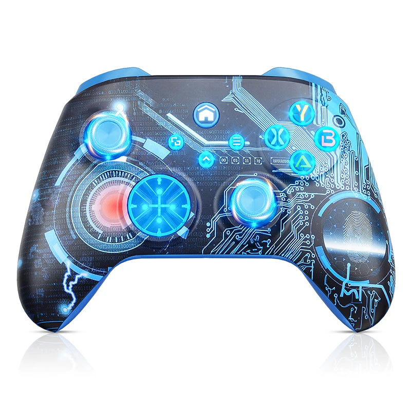 WIFI Control For XBOX One ,Series S/X Wireless Controller Dual Vibration Hall Effect 6-Axis Gyro FUNC RGB Gamepad Accessories Techelectronicx
