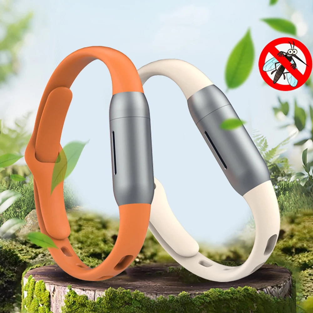 Essential Oil Mosquitoes Repeller Bracelet Anti Mosquitoes Bite Wristband Kids Prevent Mosquitoes Wrist Watch For Indoor Outdoor - TechElect