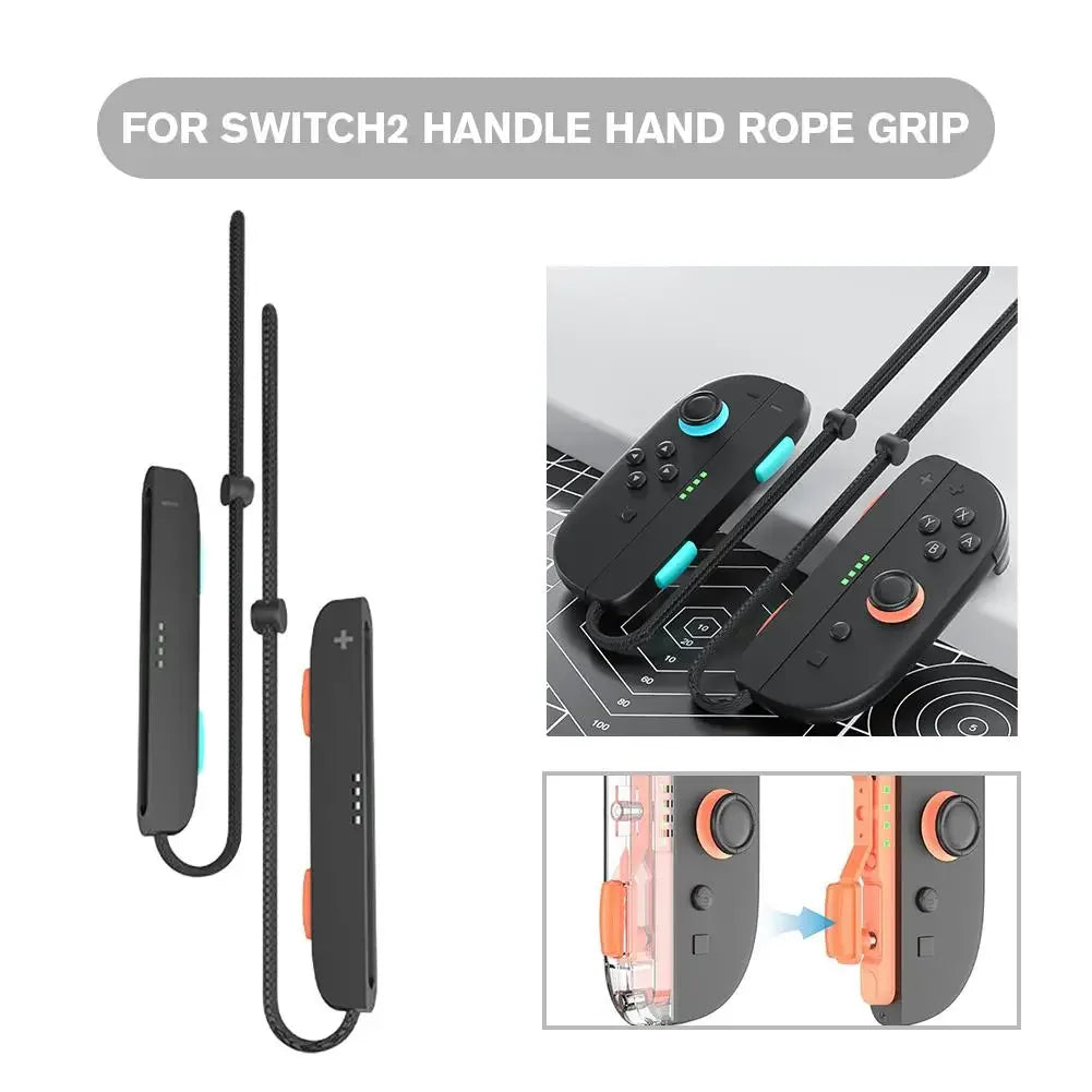 Wrist Straps for N-SWITCH 2 Controller wrist Lanyard for Switch joy-Con 2 Replacement Parts Accessories for Swirch2 wrist straps Techelectronicx