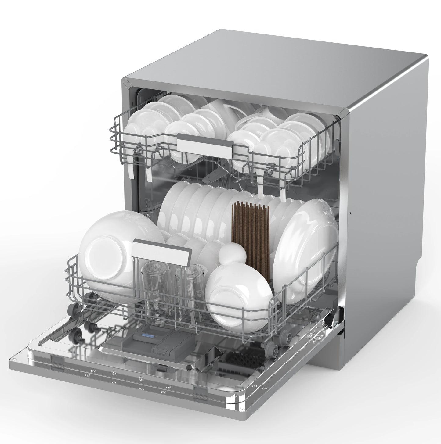 Mini Dishwasher Countertop Dishwasher Machine Smart Washing Machine Lava Dishes Machine Home Appliances Kitchen Dishes TechElect