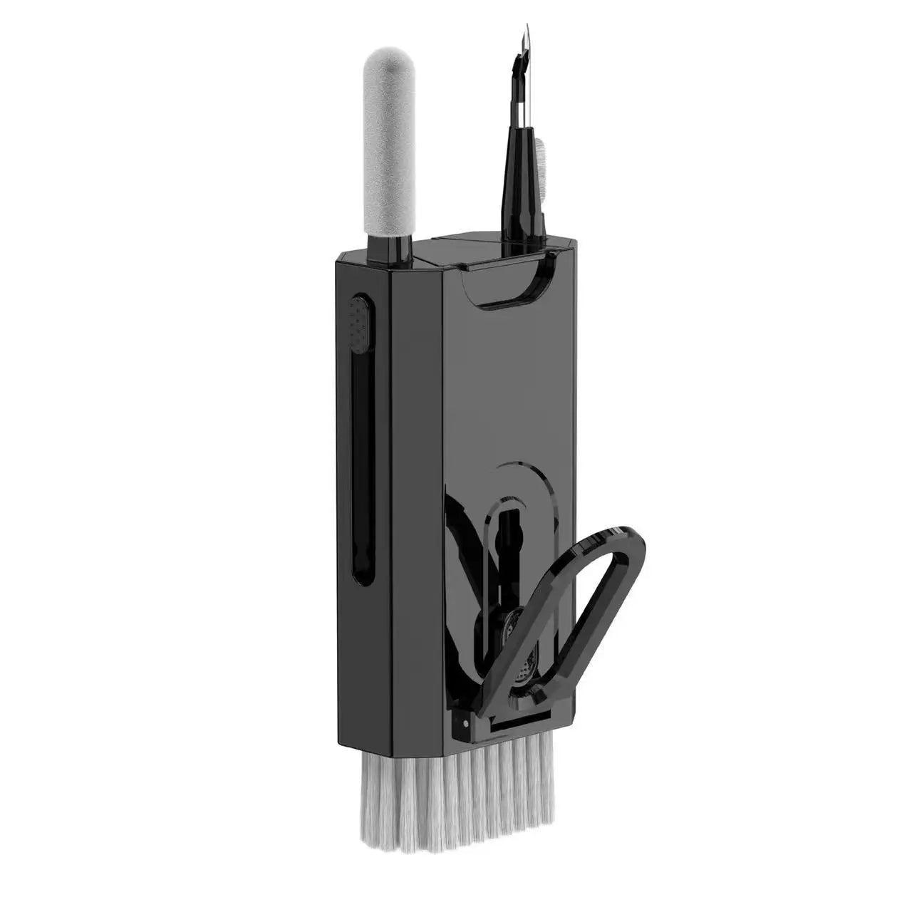 11-in-1 Computer Cleaning Kit Bluetooth Earphone Cleaner Pen Keyborad Camera Brush Sim Card Ejector Keycap Puller Phone Holder TechElect