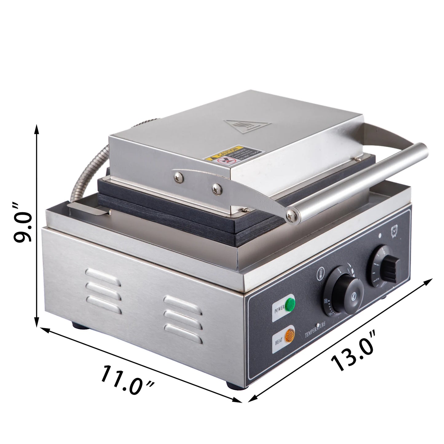 VEVOR 6 Hole Electric Sweet Donut Maker Stainless Steel Non Stick Commercial Donut Waffle Cookies Gaufriers Kitchen Appliance TechElect