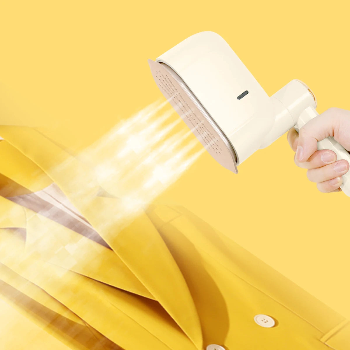 MOCATT Handheld Steam Clothing Iron Is Foldable,Fast Wrinkle Removal,Leak Proof,Portable Household Appliance For Travel Use Techelectronicx