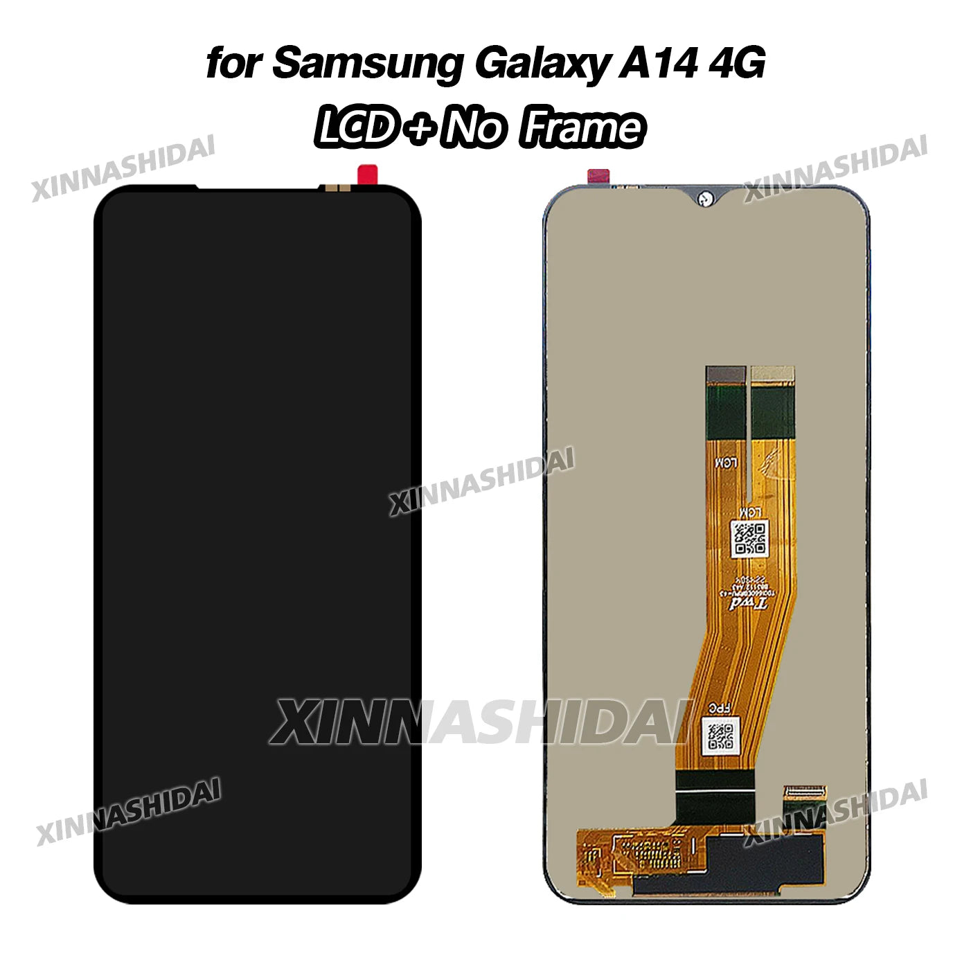 100% Tested Quality TFT LCD For Samsung A14 4G LCD Display Screen replacement Digitizer Assembly with Frame Techelectronicx