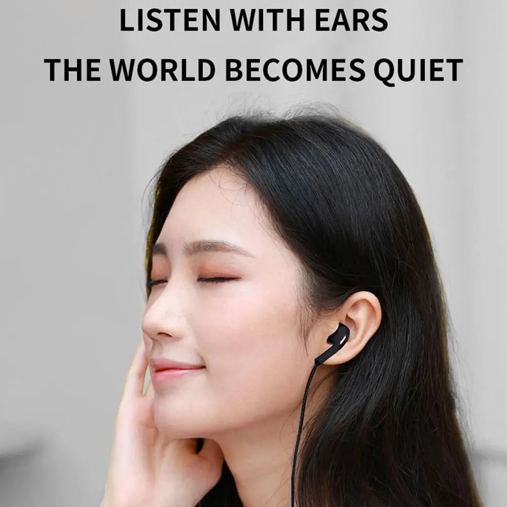 High Definition Wired Earphone 3.5mm In-Ear Control Portable Sport Wired Headset With Mic Wired Headphones For Mobile Phones - TechElect