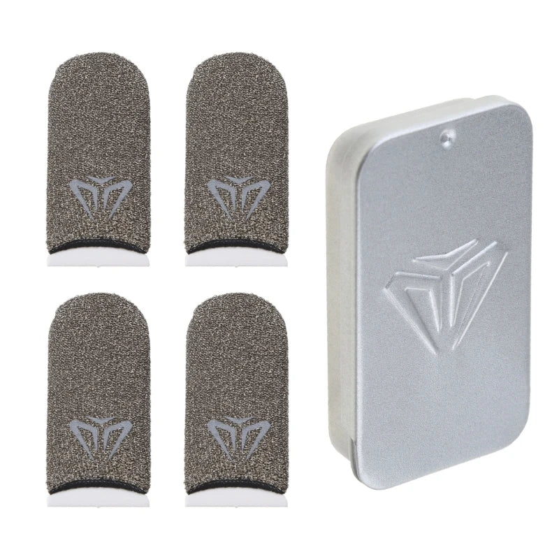 1 Pair Gamer Sleeve Sweatproof Dedales Gamer Finger Cover Touch Screen Fingertips Sleeve For PUBG Mobile Games Game Accessories Techelectronicx