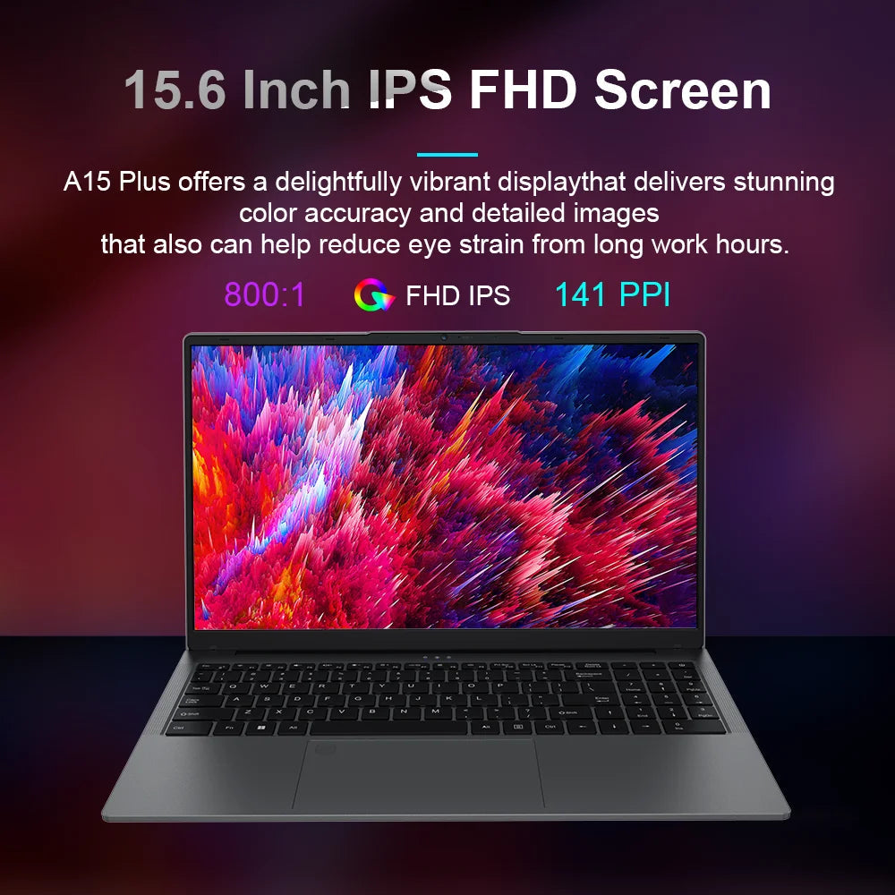 Ninkear A15 Plus Laptop 15.6" IPS FHD AMD Ryzen™ 7 5825U Notebook 32G DDR4 1TB SSD 57WH Windows 11 Gaming Computer Notebook Techelectronicx
