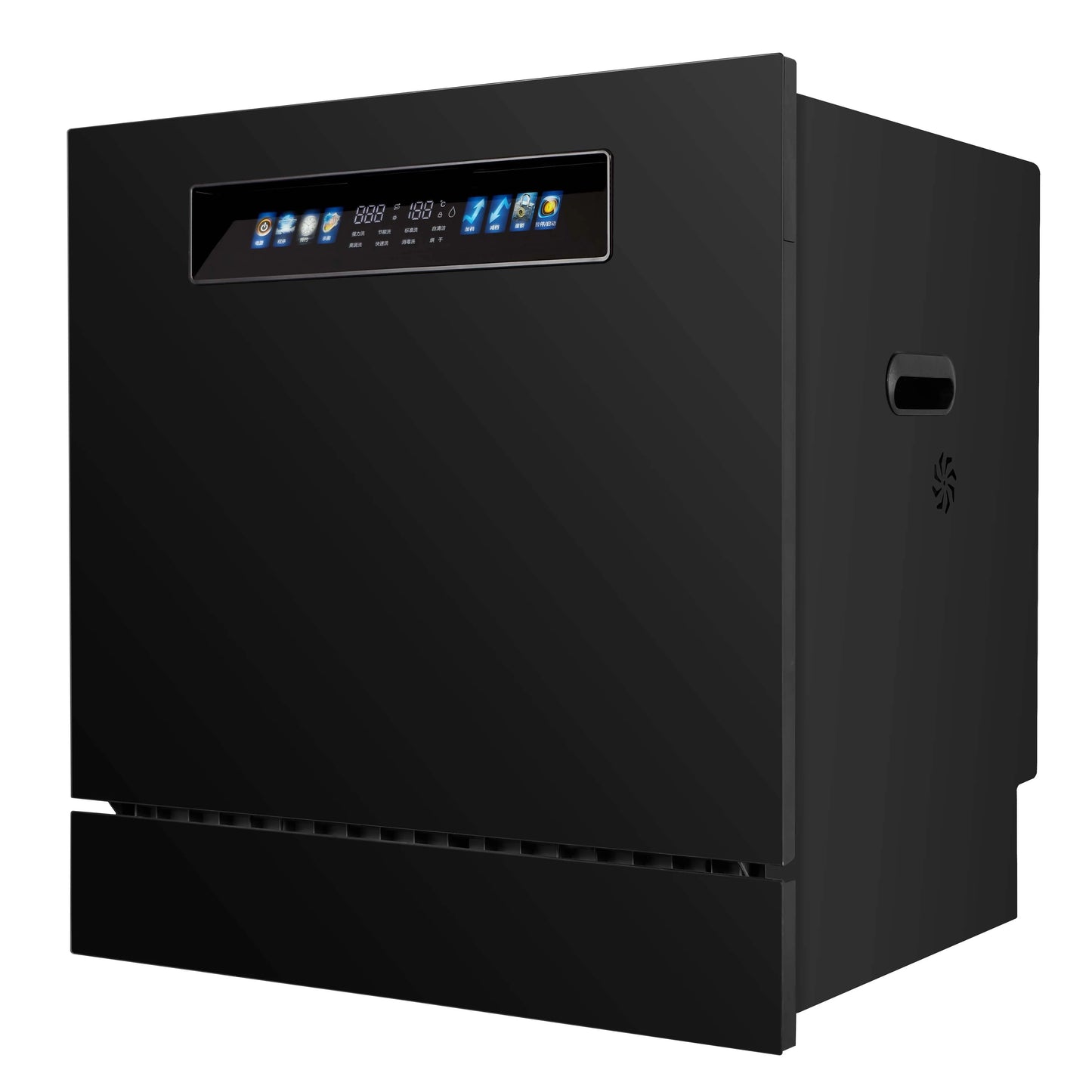 14 Sets Stainless Steel Built-in Dishwasher Kitchen Appliance with PTC Hot Air Drying Automatic Dish Washer TechElect