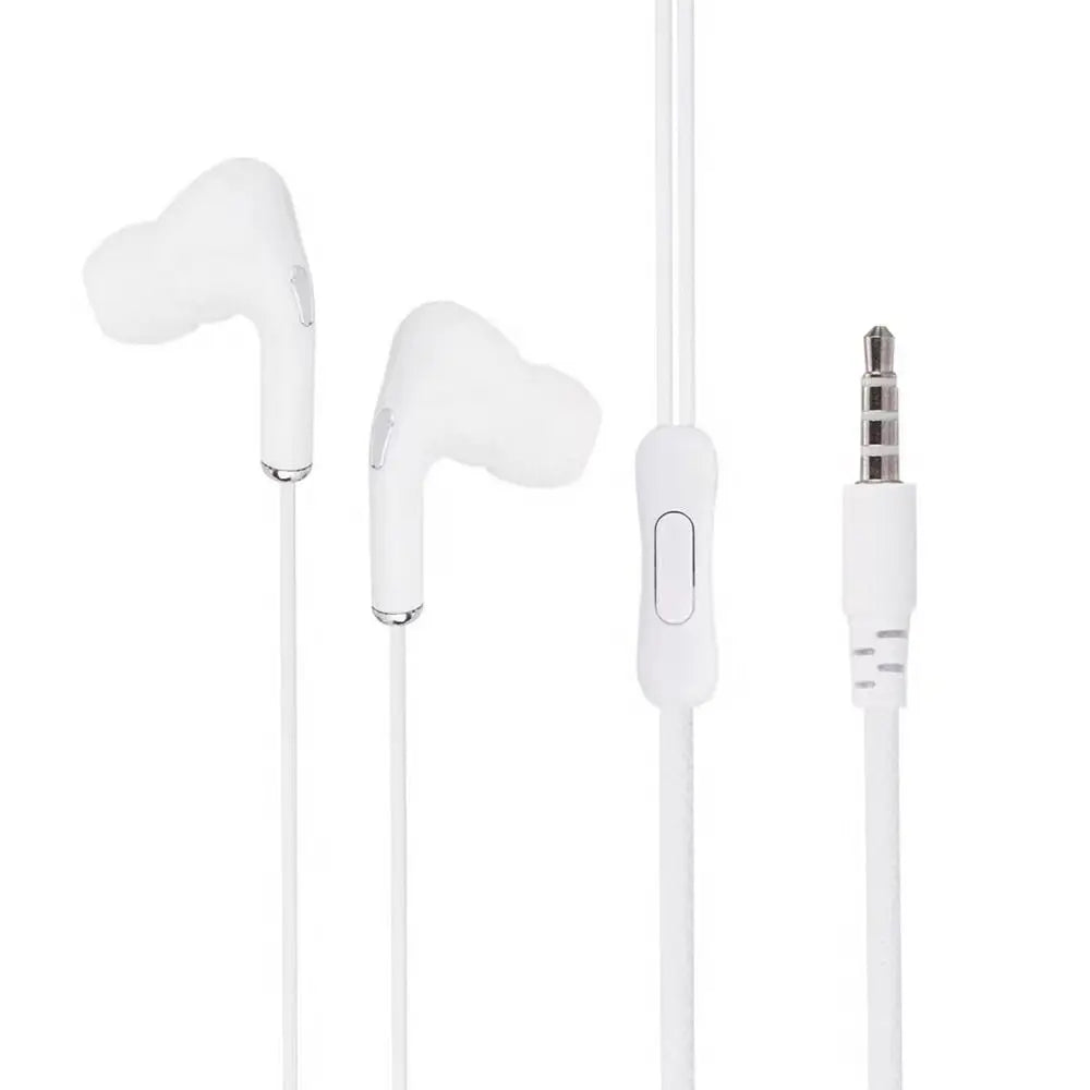 High Definition Wired Earphone 3.5mm In-Ear Control Portable Sport Wired Headset With Mic Wired Headphones For Mobile Phones - TechElect