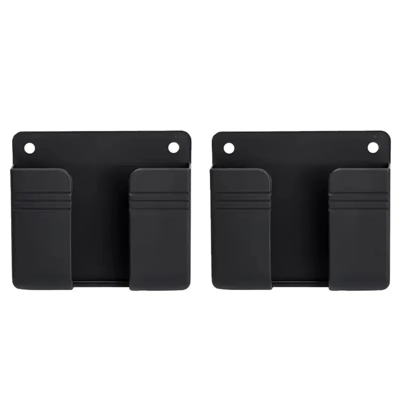 4-1PCS Multifunction Mobile Phone Holder Wall Mounted Storage Box Punch Free Mobile Phone Charging Dock Stand Organizer Brackets Techelectronicx