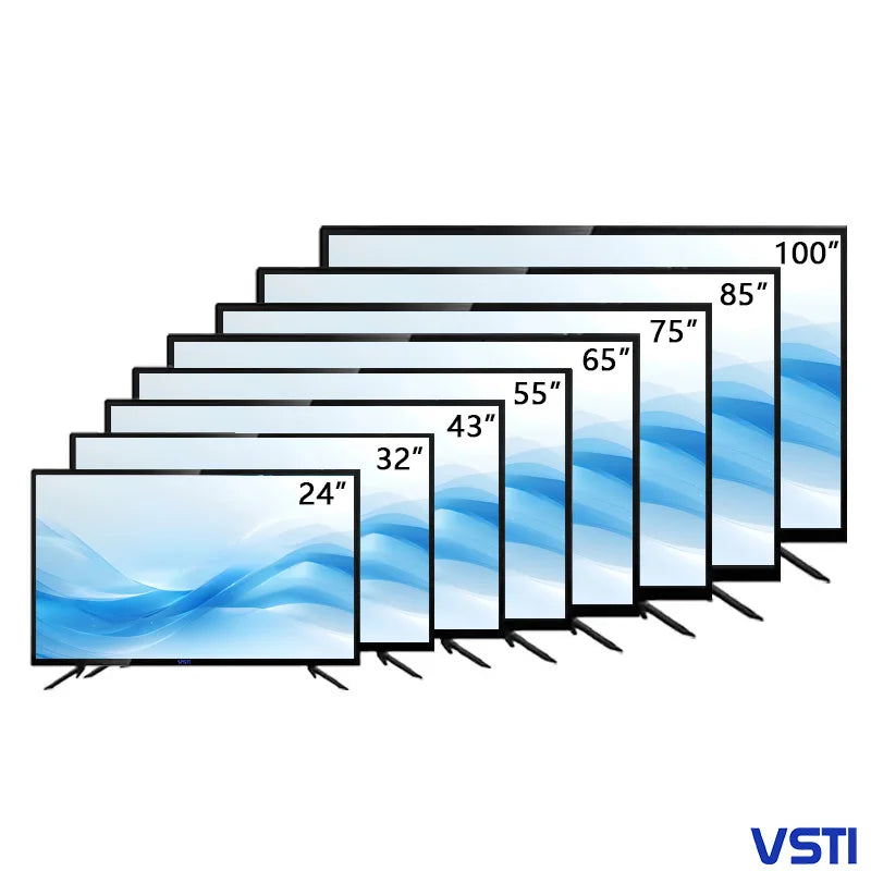 Smart Tv 32 Inches Television 32 40 43 50 65 Inch LED Tv With Google Android WiFi Smart Tv Techelectronicx