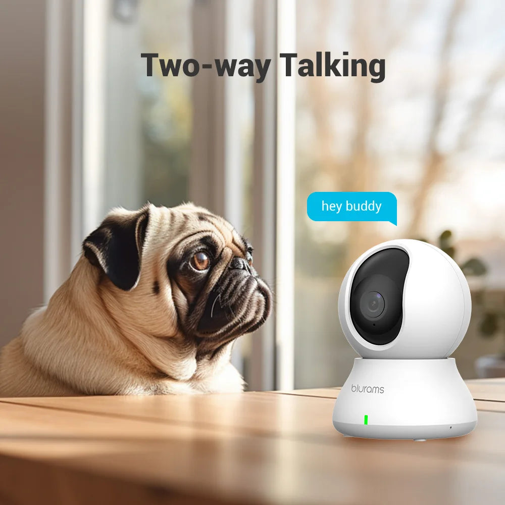 Blurams Baby Monitor Camera 2K HD Home Security Camera with Motion Detection and Two-Way Audio, Easy Setup, Clear Day & Night TechElect
