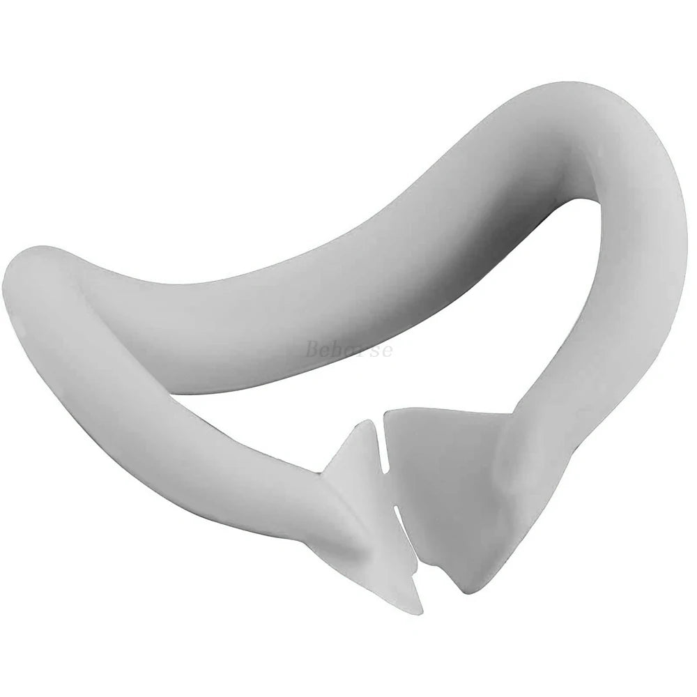 Silicone VR Face Mask For Meta Quest 3 Facial Interface Sweatproof Mask Face Cushion Lightproof Mask Face Cover VR Accessories - TechElect