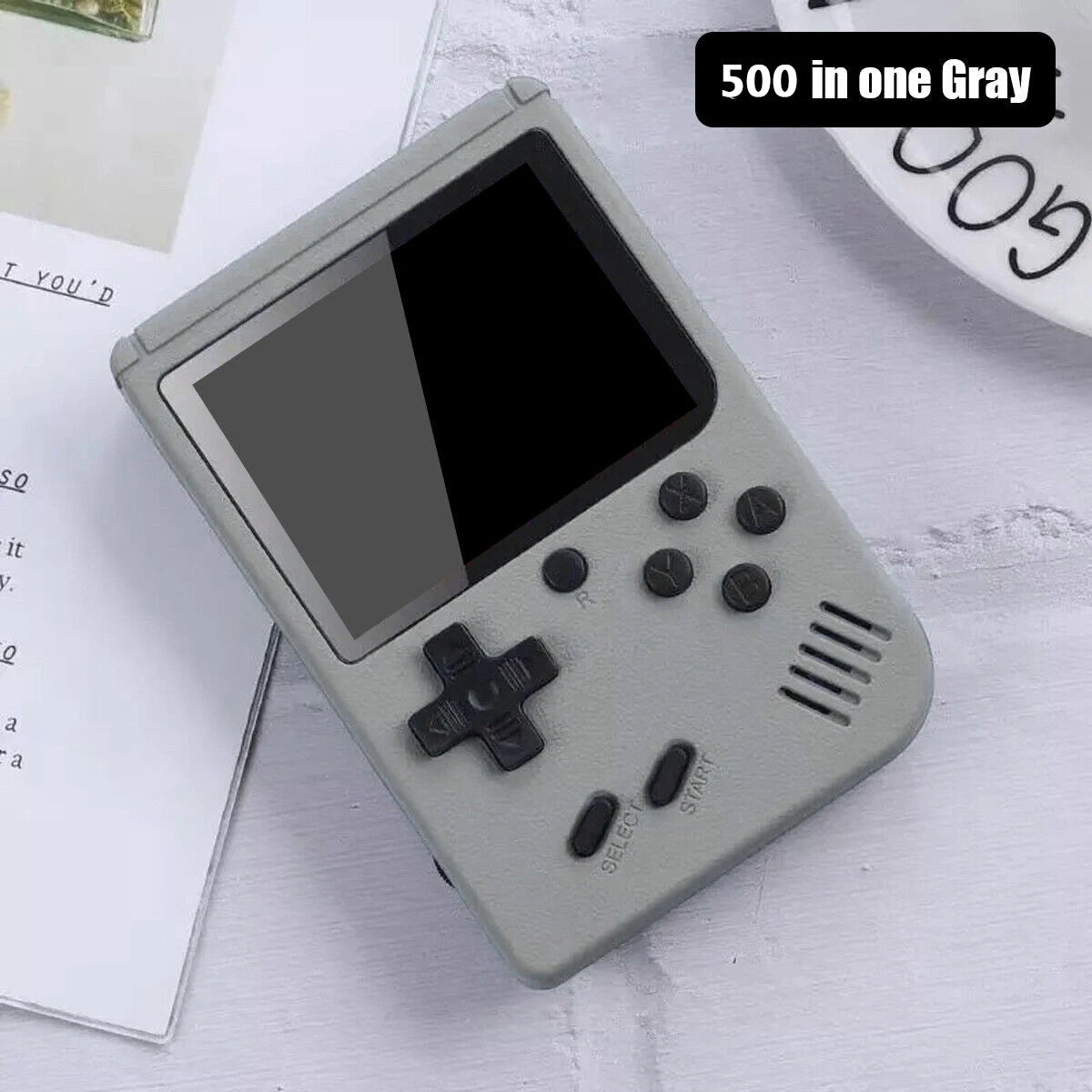 Retro Portable Mini Handheld Video Game Console 8 Bit 3.0 Inch Color LCD Kids Color Game Player Built in 500 Games Techelectronicx