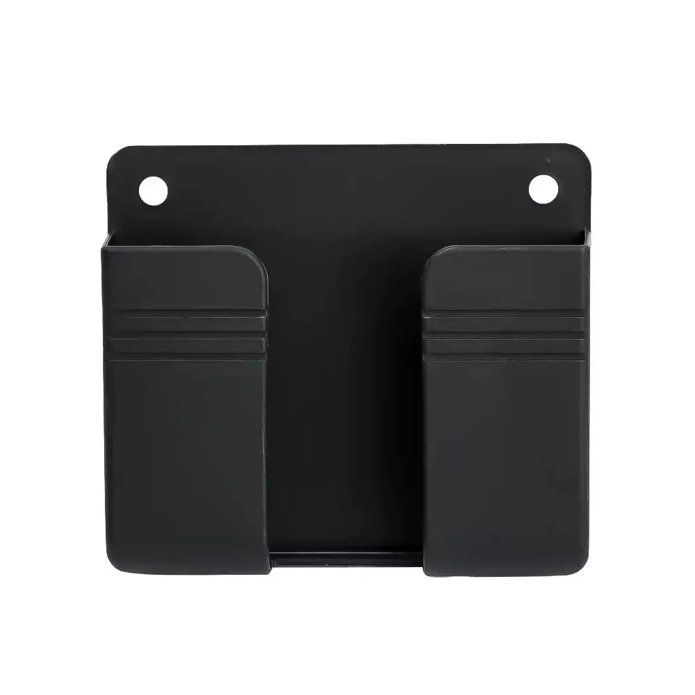 4-1PCS Multifunction Mobile Phone Holder Wall Mounted Storage Box Punch Free Mobile Phone Charging Dock Stand Organizer Brackets Techelectronicx