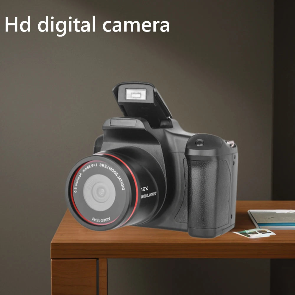 1080P 16MP Digital Camera 16X Zoom Camcorder with 2.4 Inch LCD Screen Video Recorder for Photography and Video - TechElect
