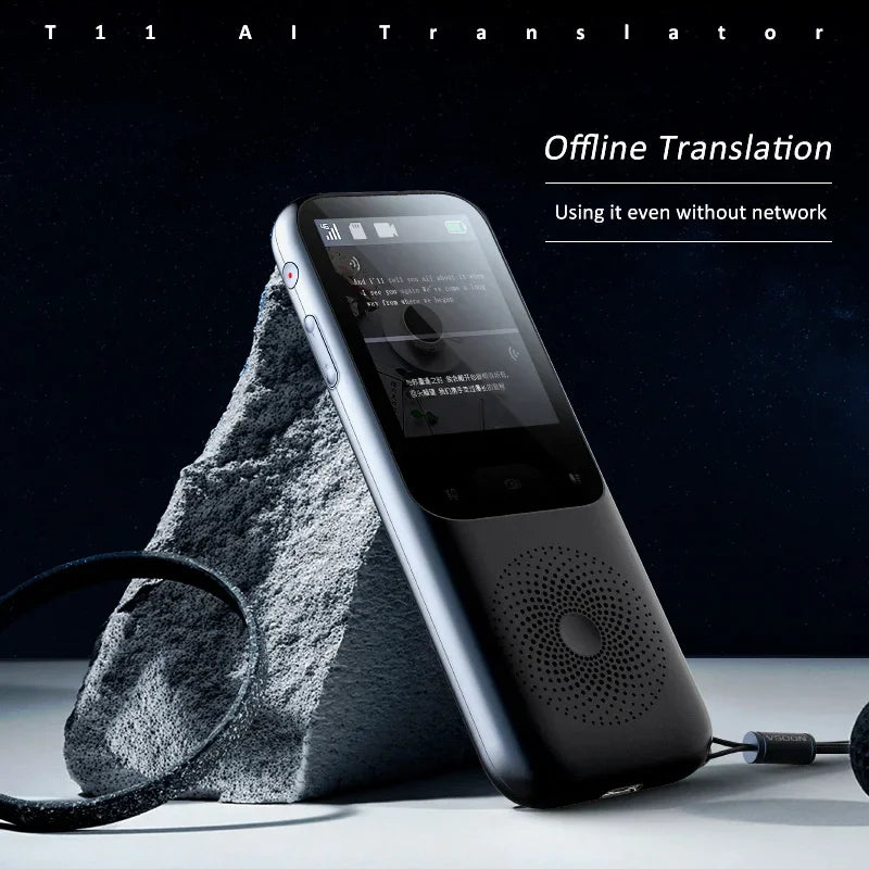 T11 Portable Audio Translator 138 Language Smart Translator Offline In Real Time Smart Voice AI Voice Photo Translator T10Pro TechElect
