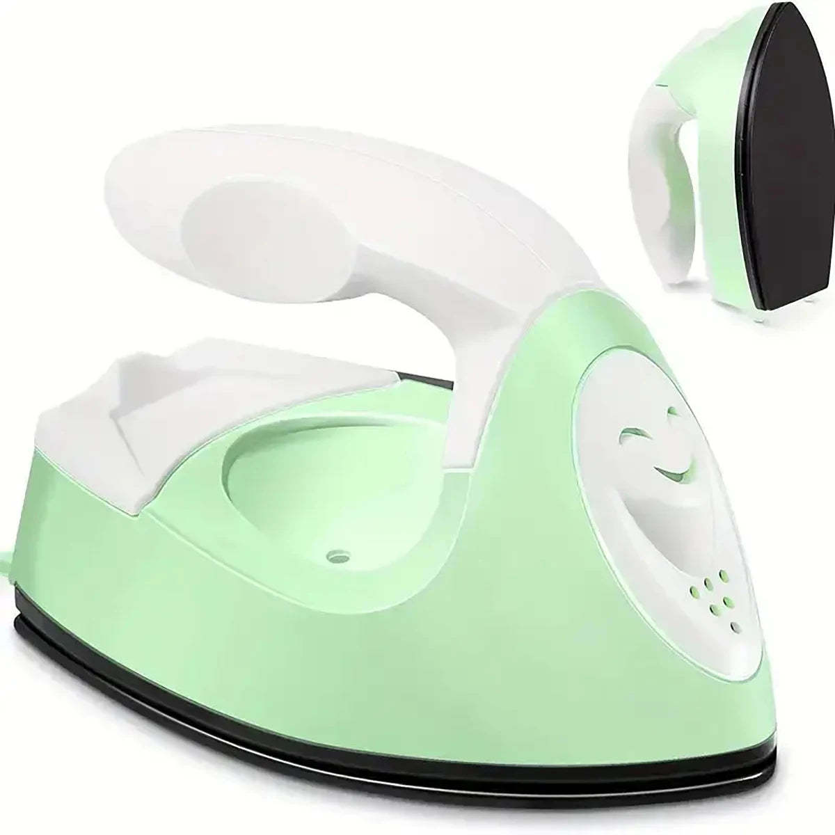 1pc Mini Craft Iron Electric Iron Portable Handy Heat Press Diy Small Iron For Ironing Clothes Laundry Appliances US Plug Techelectronicx