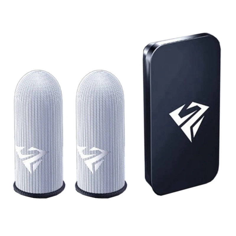 1 Pair Gamer Sleeve Sweatproof Dedales Gamer Finger Cover Touch Screen Fingertips Sleeve For PUBG Mobile Games Game Accessories Techelectronicx