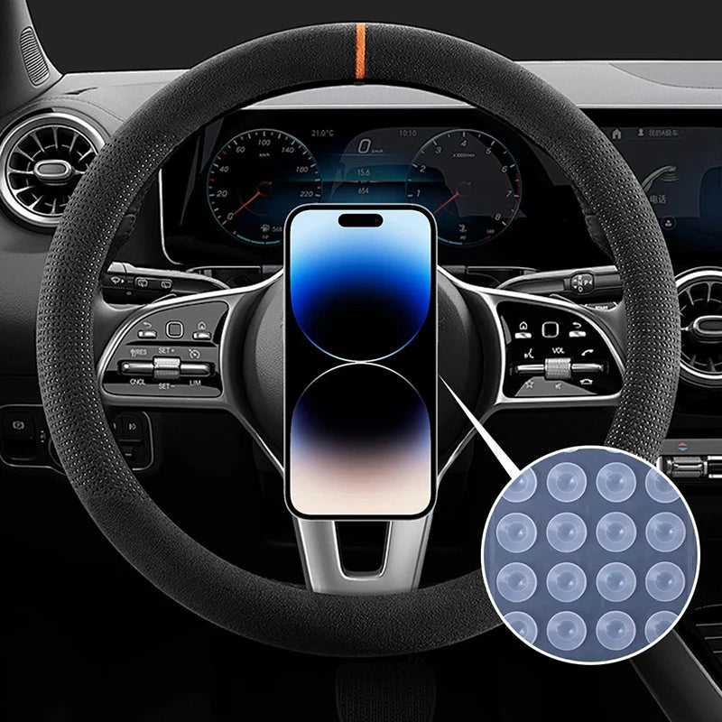 5-1Pack Strong Grip Holder Adhesive Silicone Suction Phone Case Mount Anti-Slip Hands-Free Sticky Cell Phone Grip Stands Techelectronicx