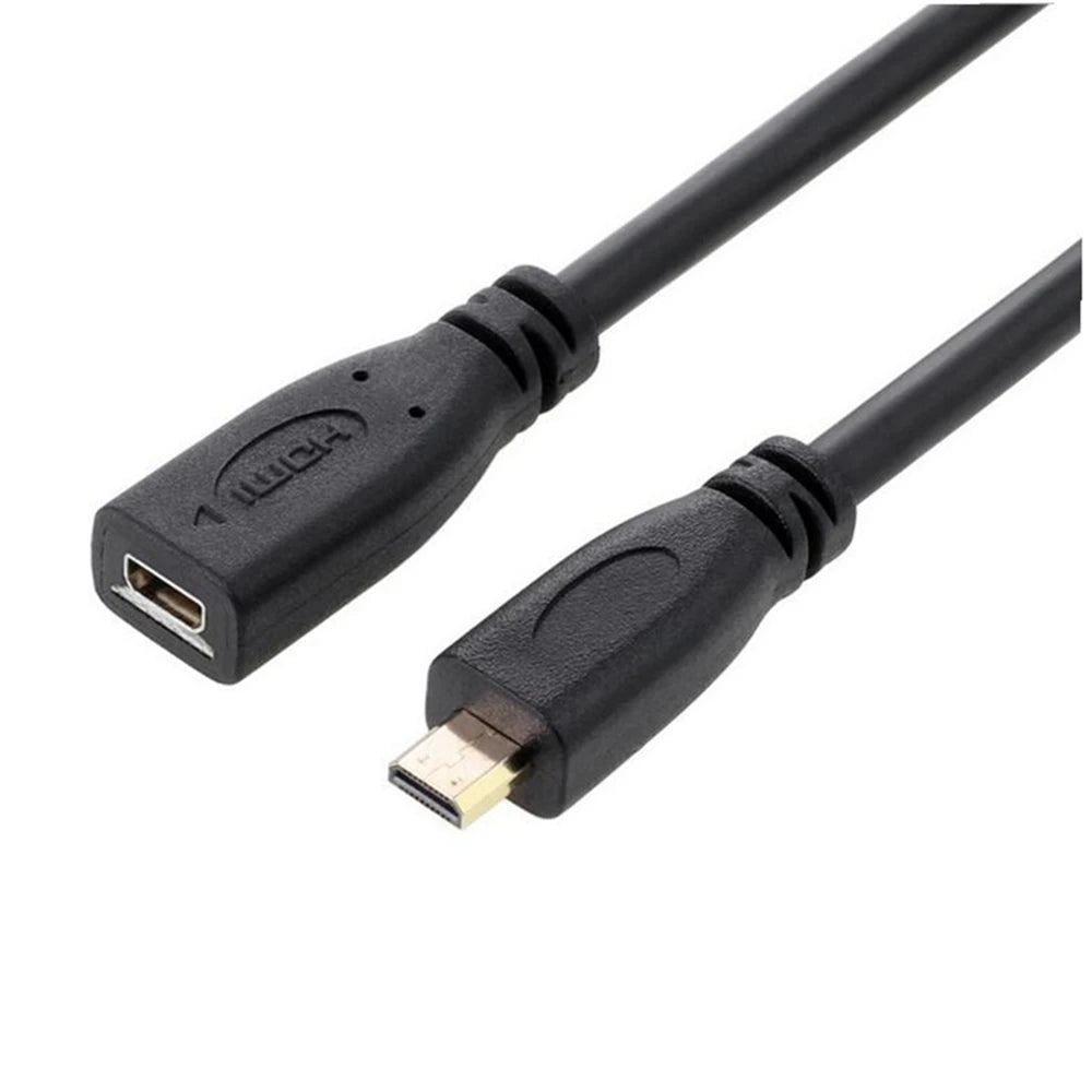 0.3M HD Video Micro HDMI Male Female Extended Line HDMI Moto Mobile Dock Station Techelectronicx