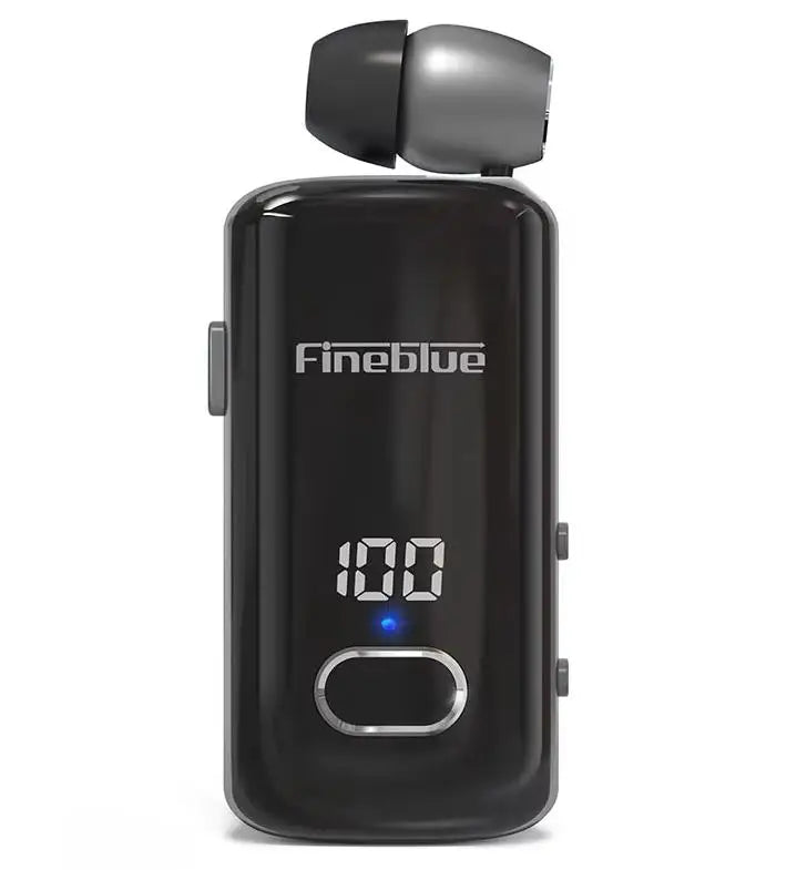 Fineblue-Auriculares Inalámbricos F580, Dispositivo De Audio Con Clip, Lotus, Bluetooth 5,3, Micrófono, Pantalla De Alimentaci TechElect